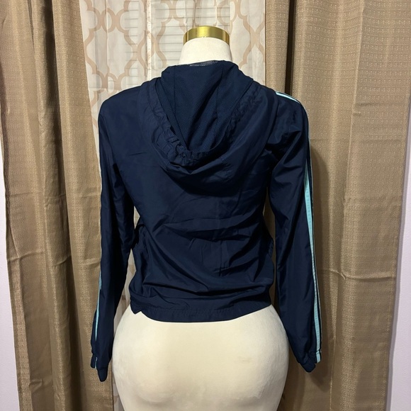 Adidas women's dark blue jacket, size S - Picture 2 of 3